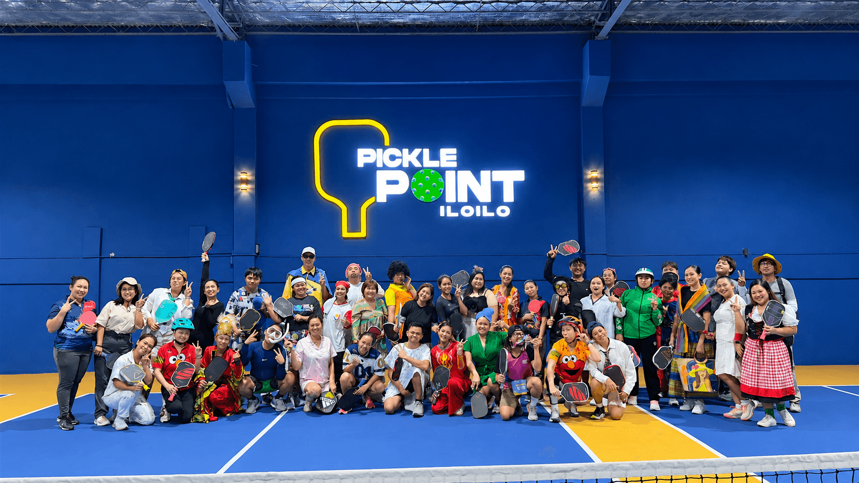 Pickleball court at PicklePoint